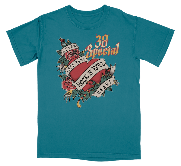 Never Lose Your Rock n Roll Heart Tee